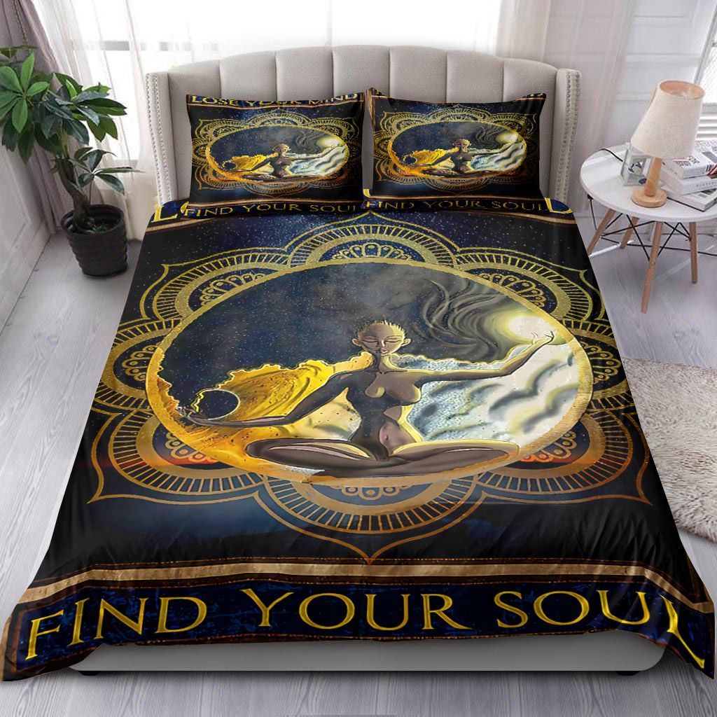 Afro Lose Your Mind Find Your Soul Bedding Set
