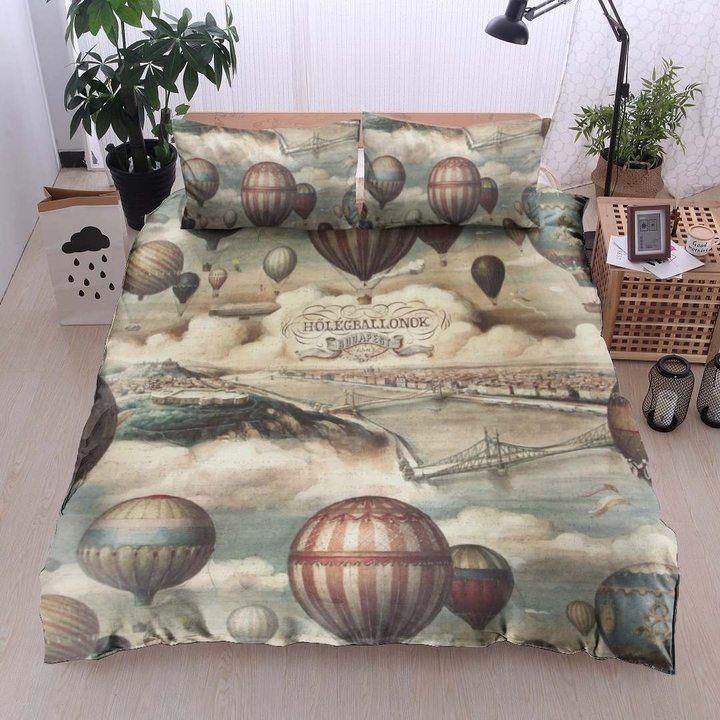 Air Balloon Cloudy Bedding Set