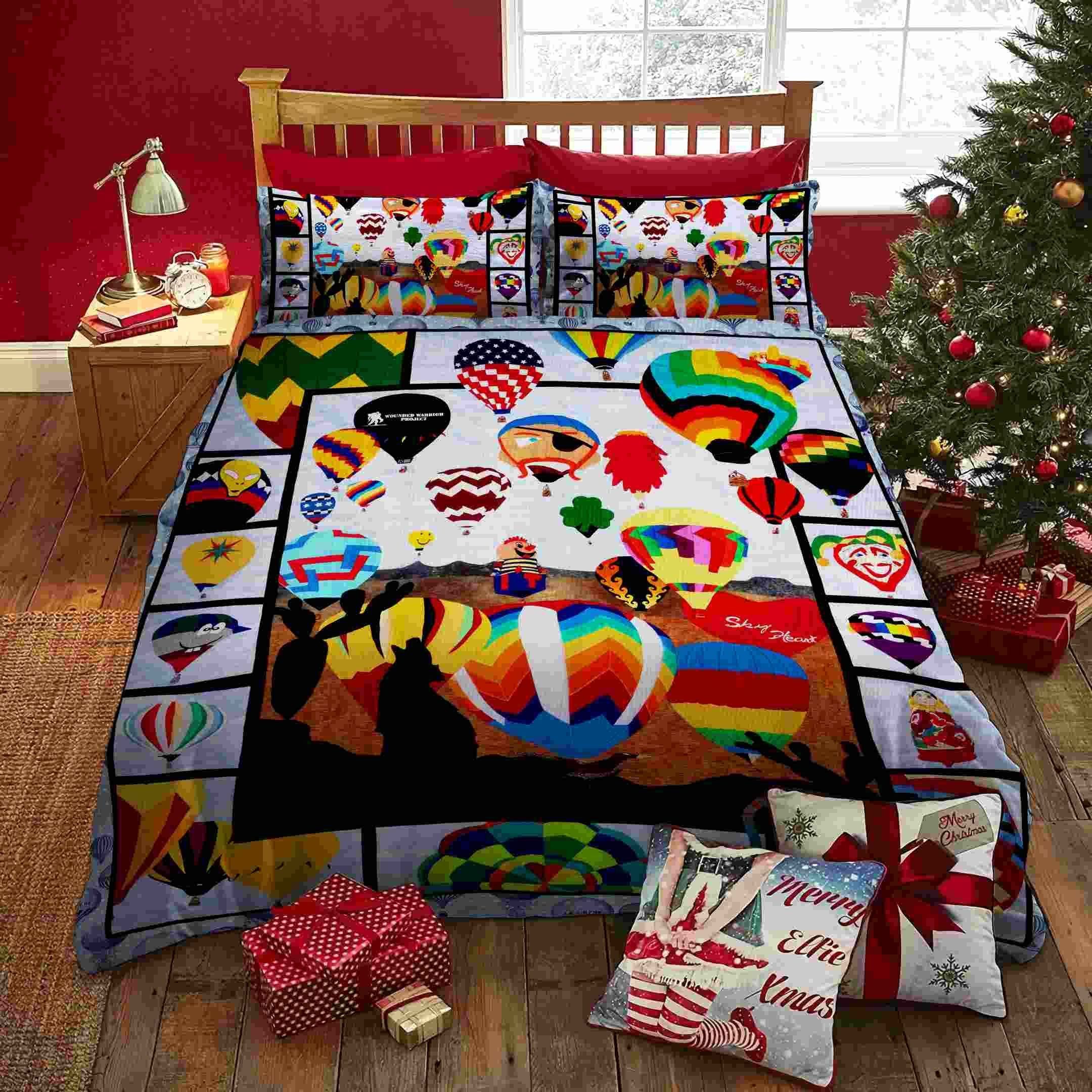 Air Balloon Bedding Set