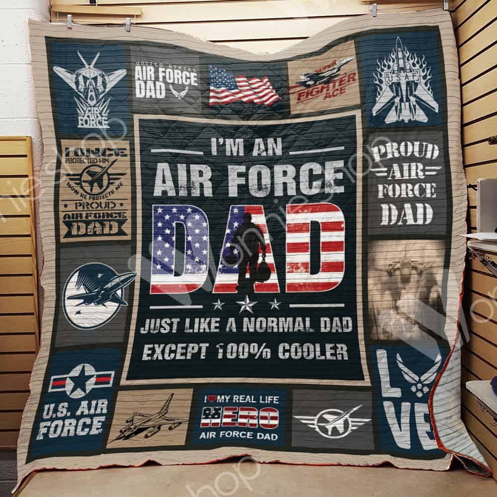 Air Force Dad Quilt Blanket DHC1102240TD