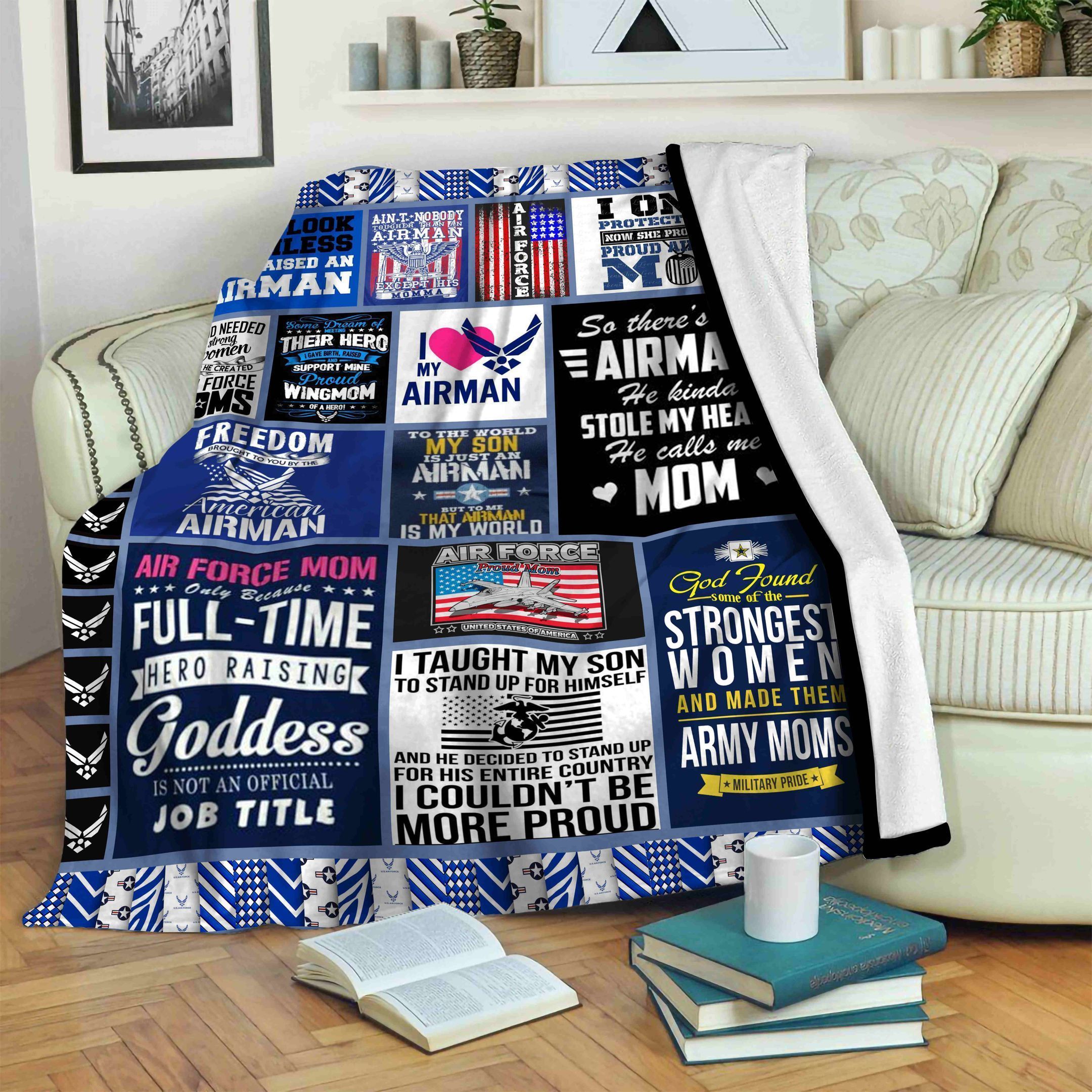 Air Force Fleece Blanket