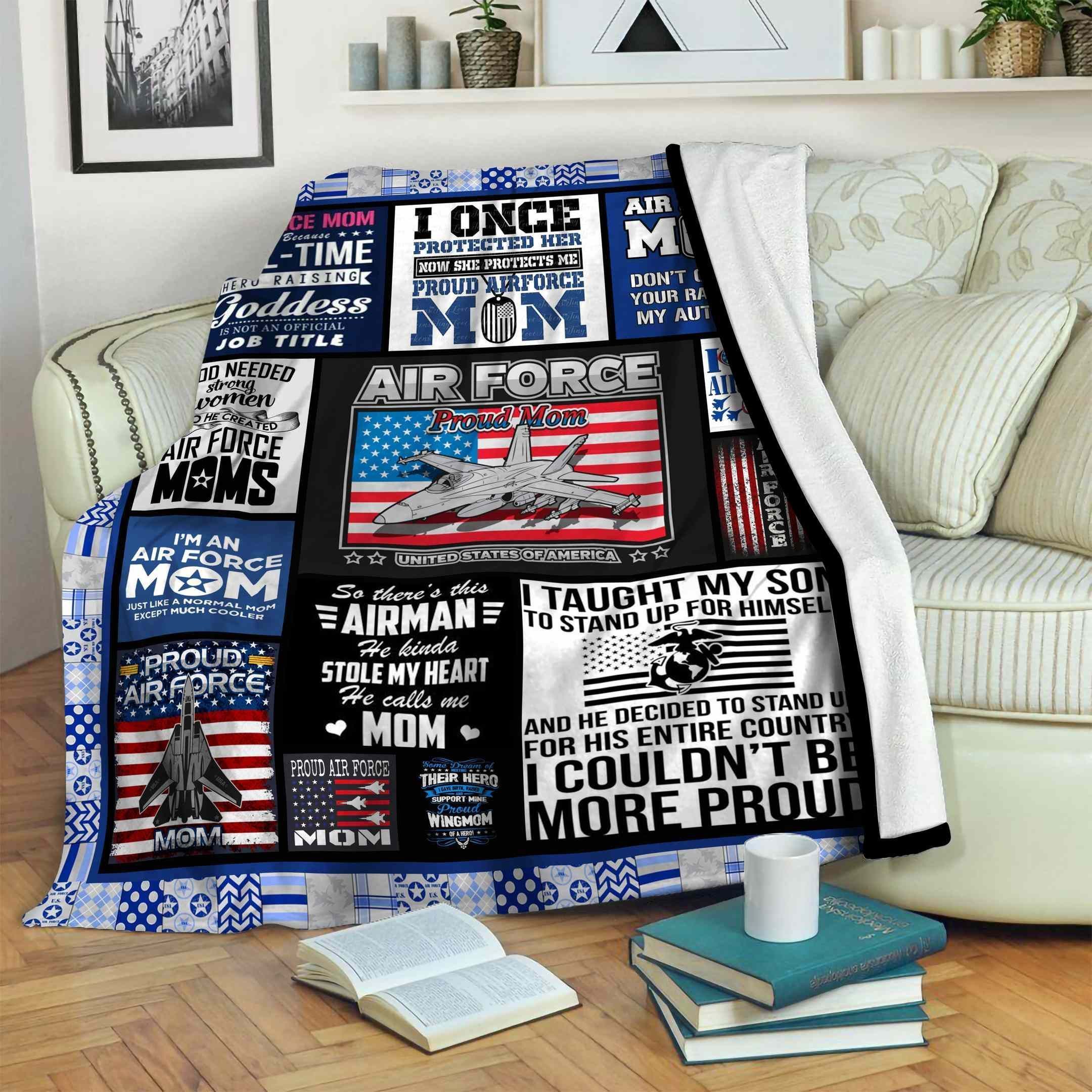 Air Force Fleece Blanket