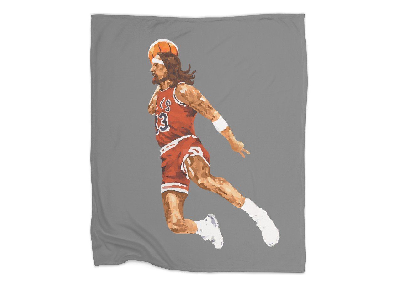 Air Jesus Sherpa Fleece Blanket