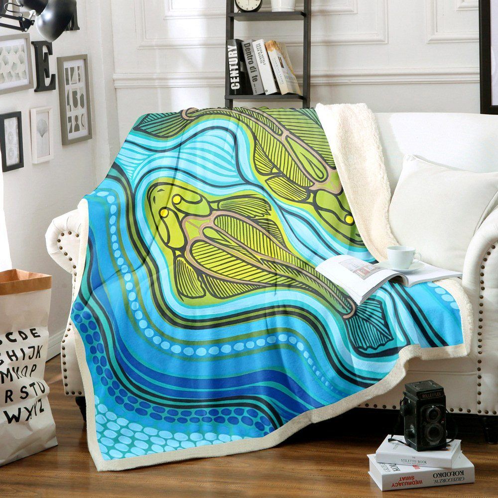 Airbreathing Catfishes Sherpa Fleece Blanket