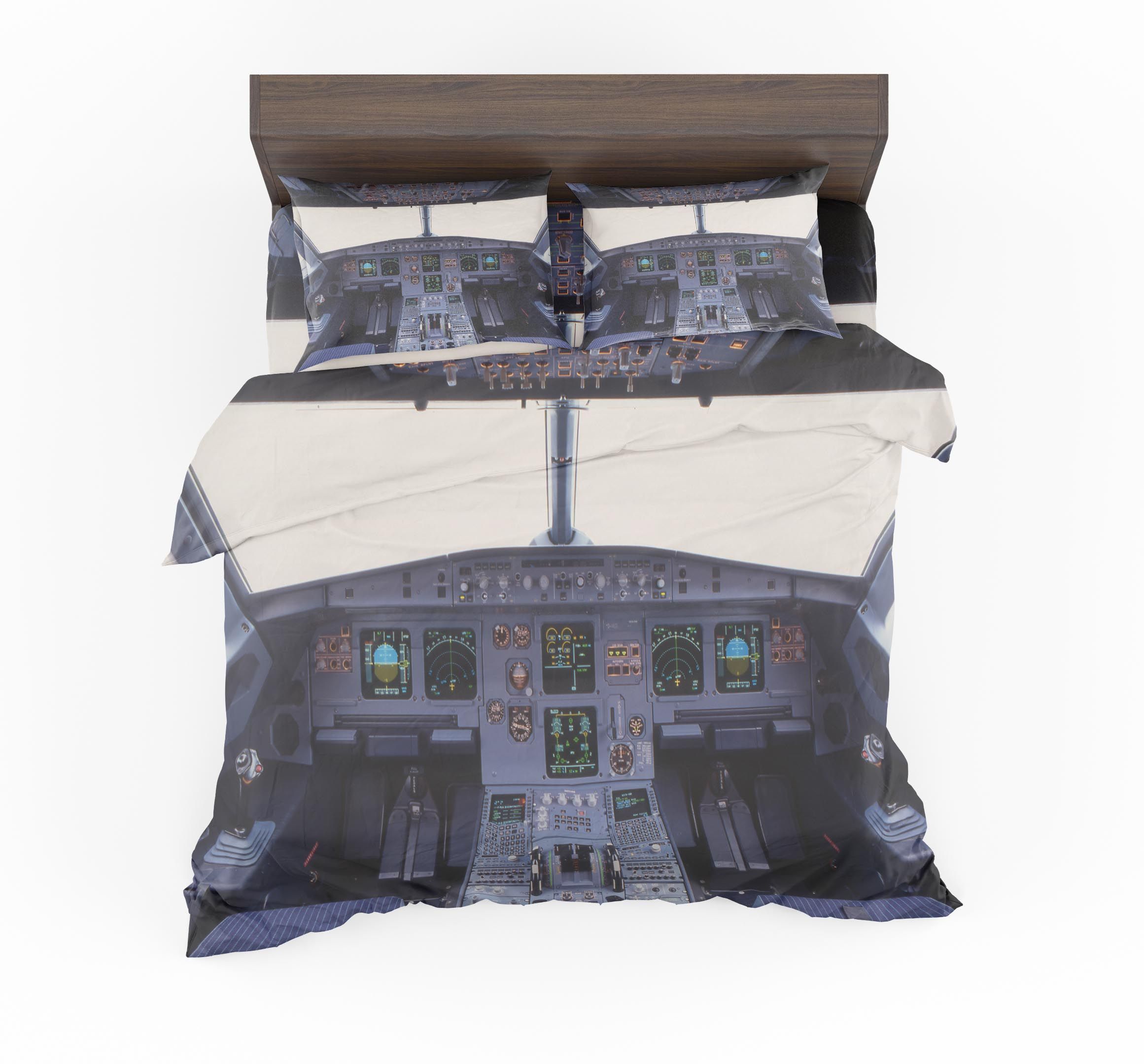 Airbus A320 Cockpit Wide Designed Bedding Set