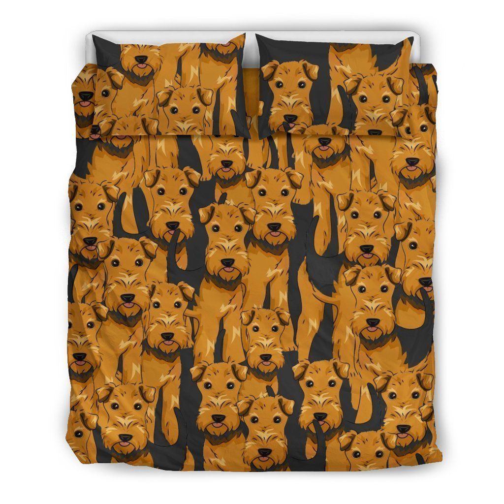 Airedale Terrier Gift For Dog Lovers Bedding Set