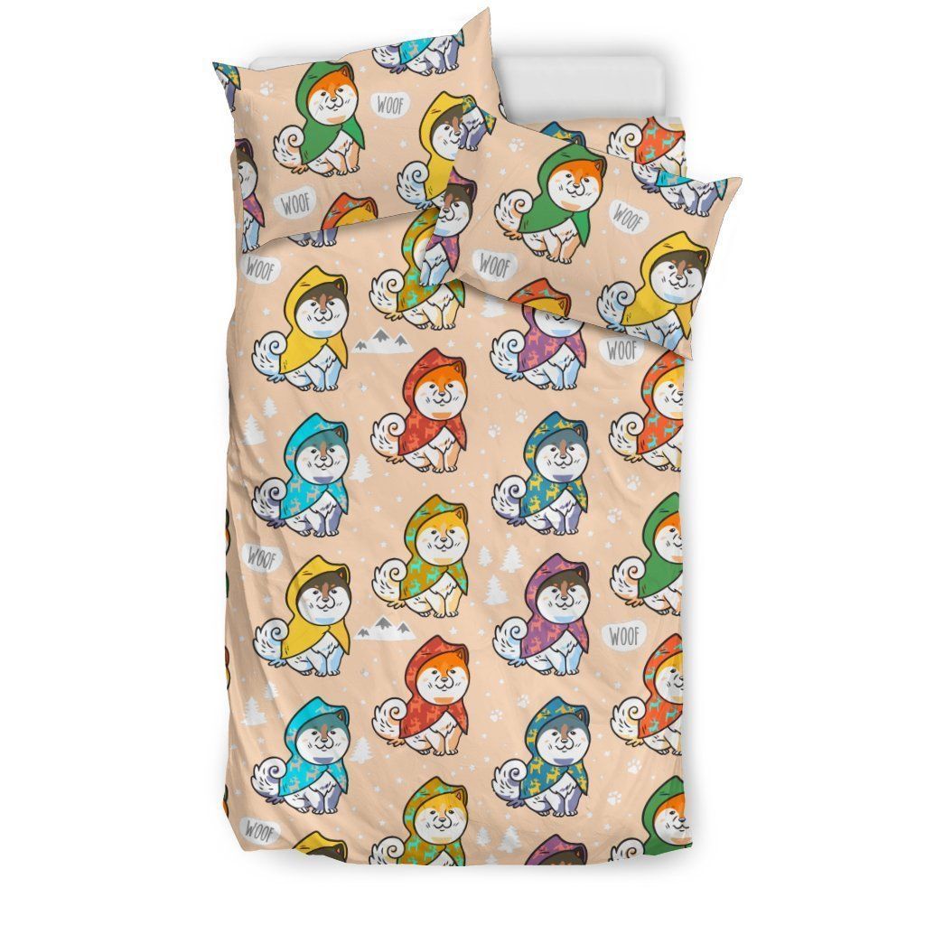 Akita Bedding Set