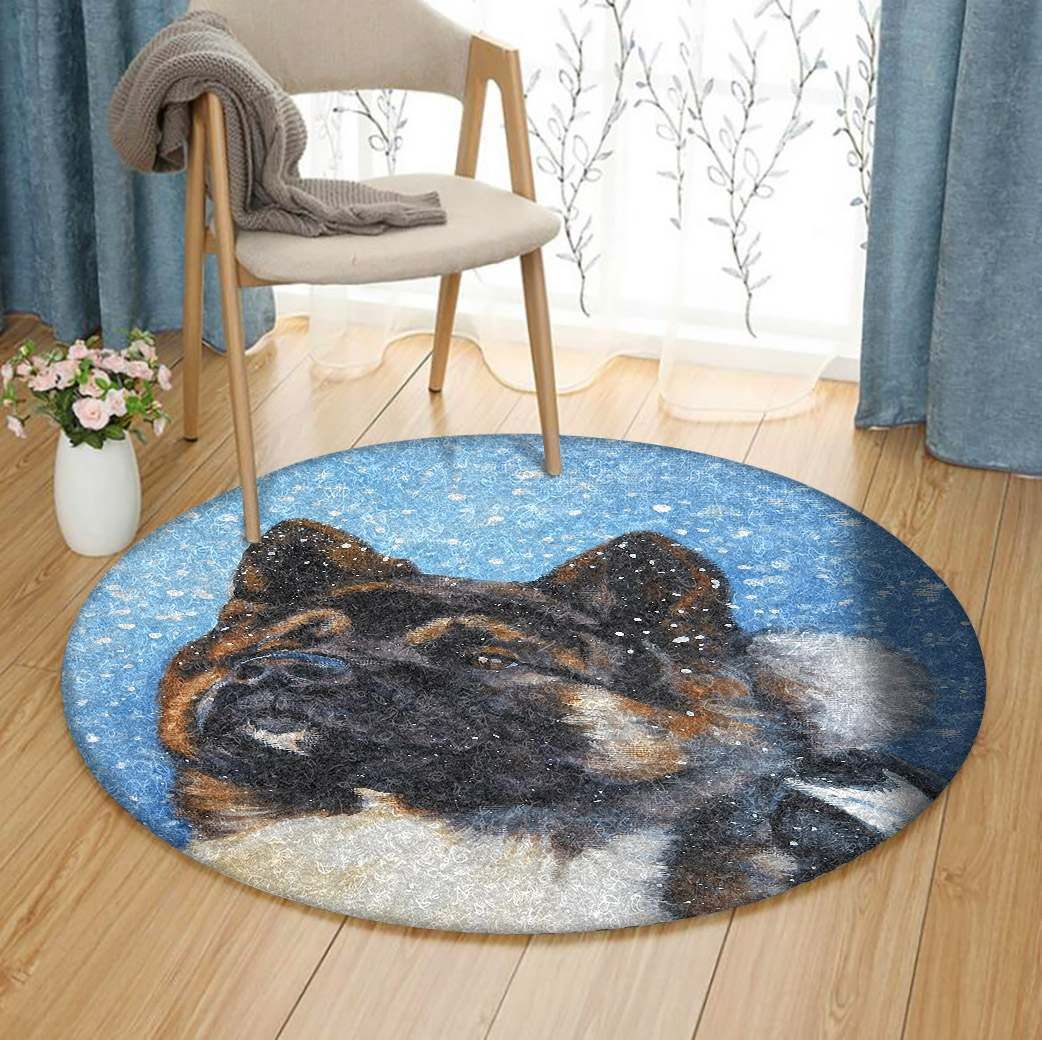 Akita Round Carpet