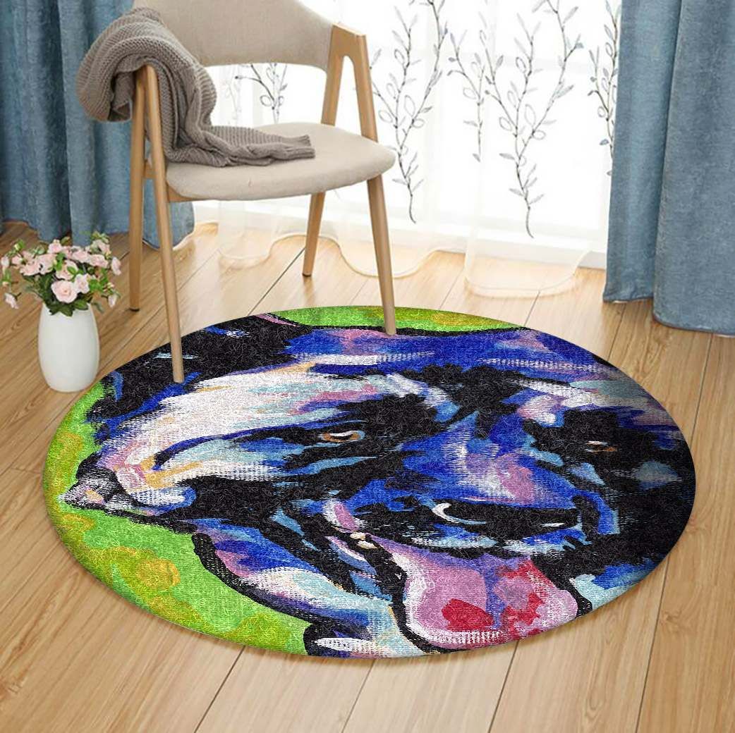 Akita Round Carpet