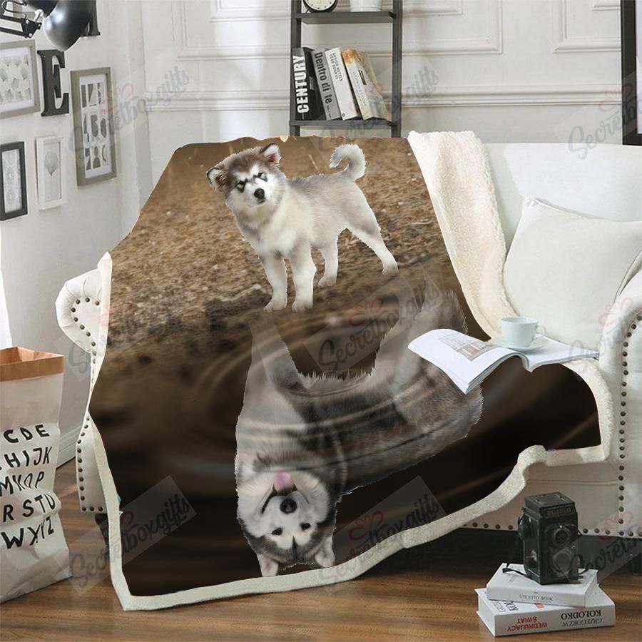 Alaskan Malamute – Fleece Blanket