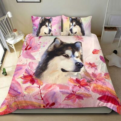 ALASKAN MALAMUTE BEIGE Bedding Set