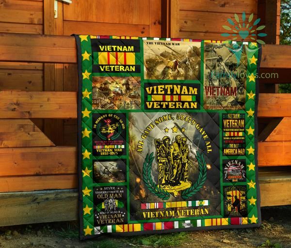 All Gave Some 58479 Gave Some Vietnam Veteran Quilt Blanket DHC090120749TD