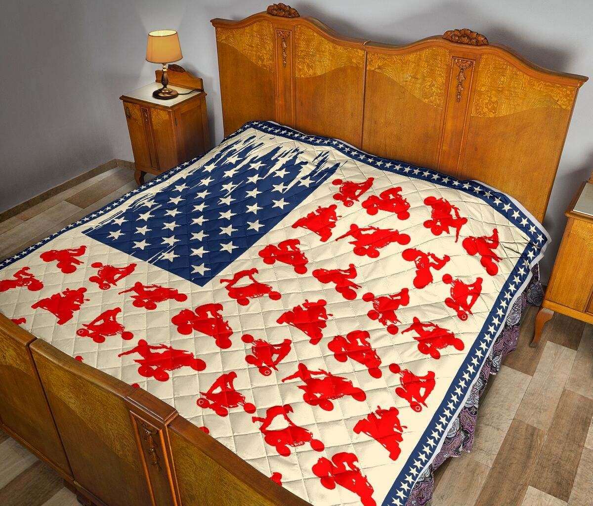 Allterrain vehicle AMERICAN FLAG QUILT DHC281111051DD