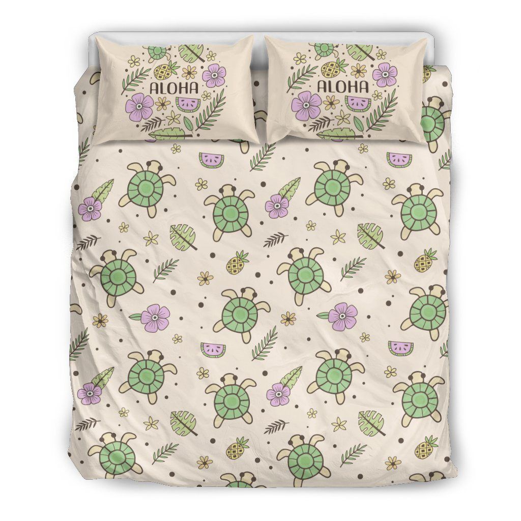 Aloha Sea Turtle Bedding Set
