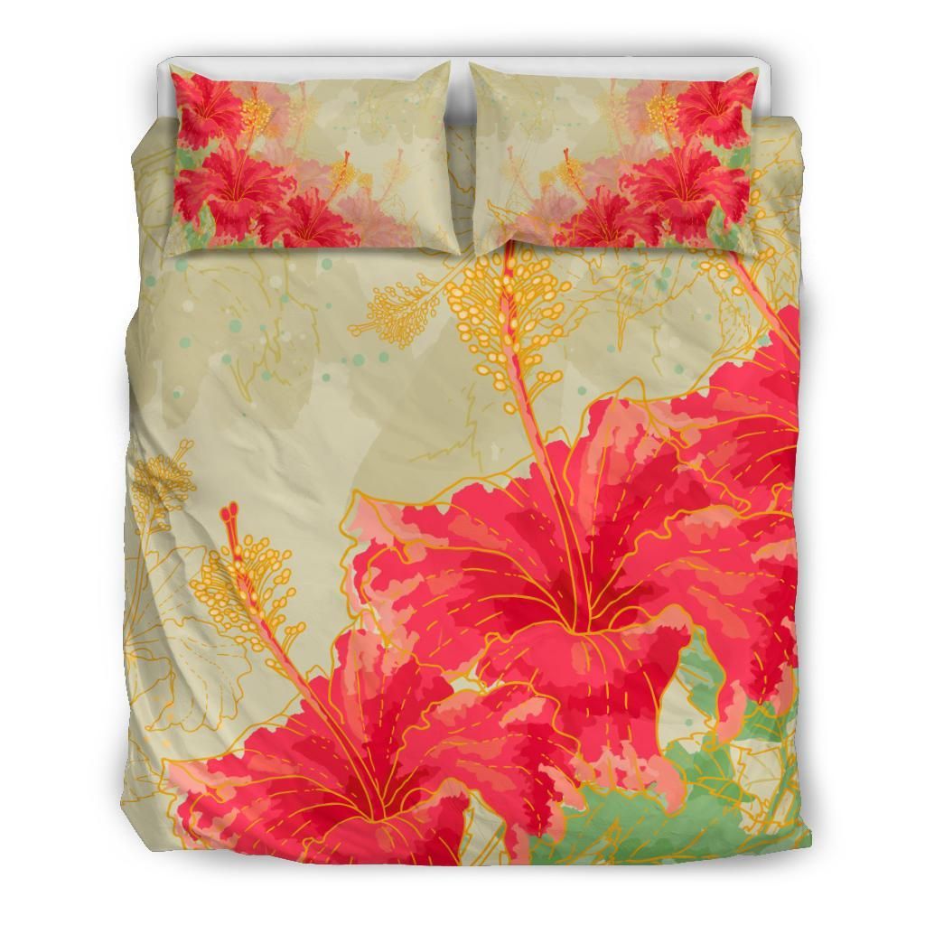 Alohawaii Hawaii Flower Hibiscus Bedding Set