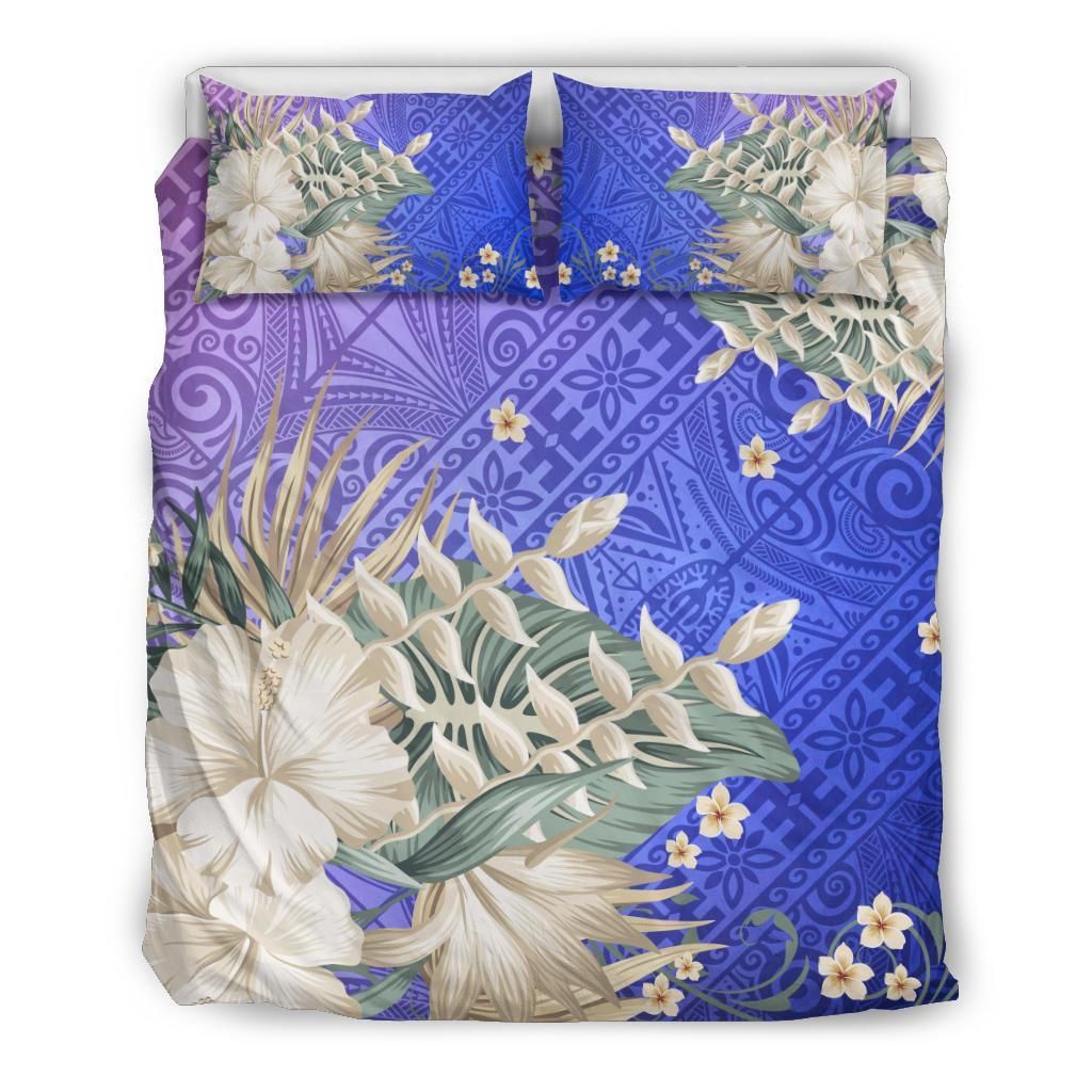 Alohawaii Hawaii Hibiscus Polynesian Culture Revival Bedding Set