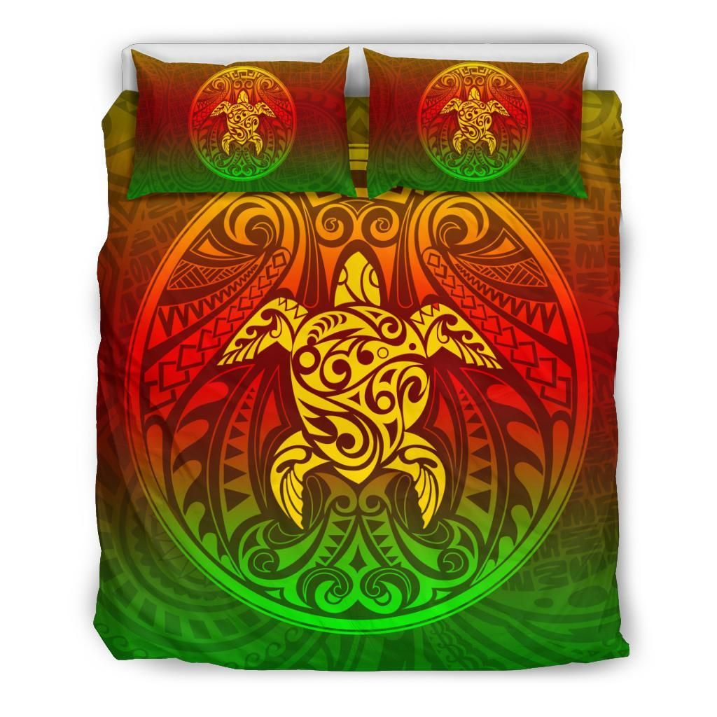 Alohawaii Kanaka Maoli Turtle Polynesian Bedding Set