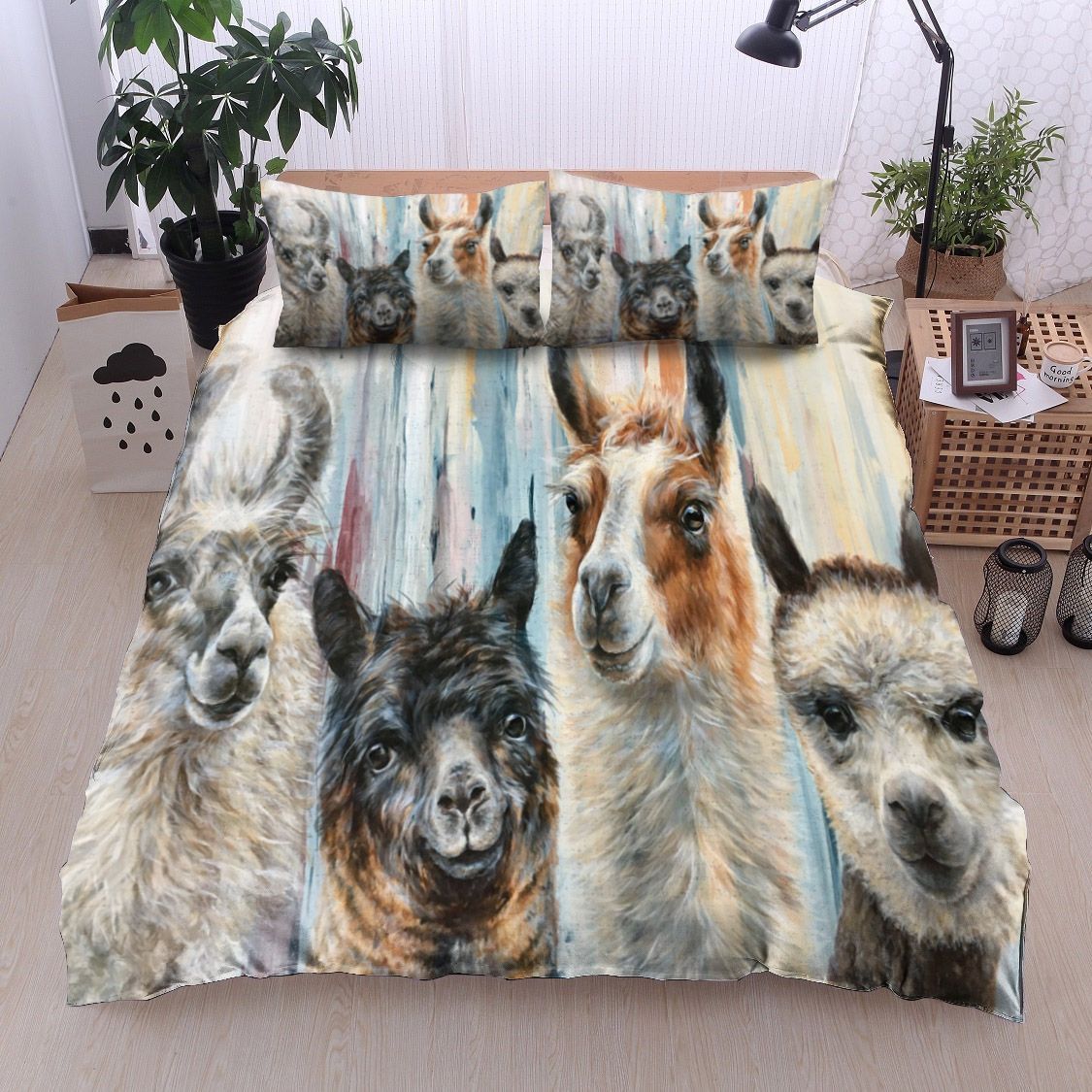 Alpaca And Llama Bedding Set