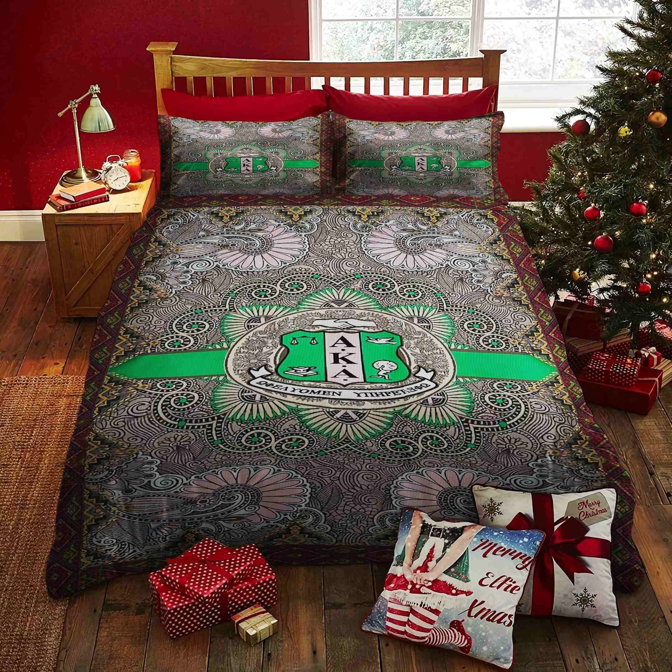 Alpha Kappa Alpha Bedding Set