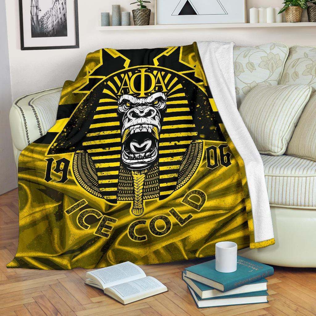 Alpha Phi Alpha Sherpa Fleece Blanket