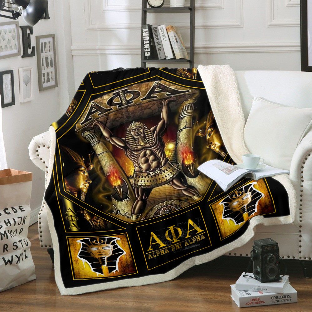 Alpha Phi Alpha Fleece Blanket