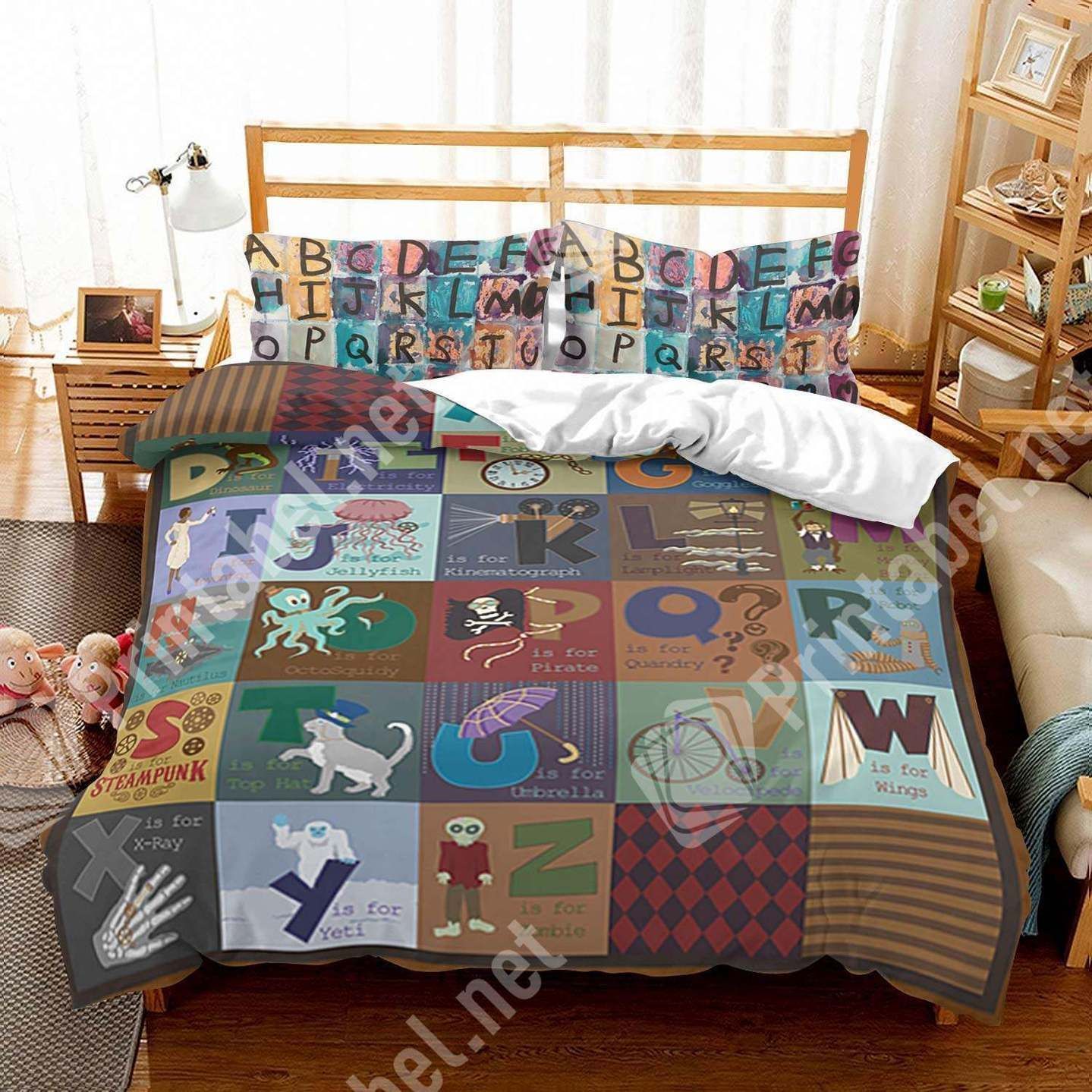 Alphabet Bedding Set