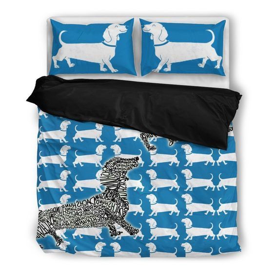 Amazing Dachshund Print Bedding Set