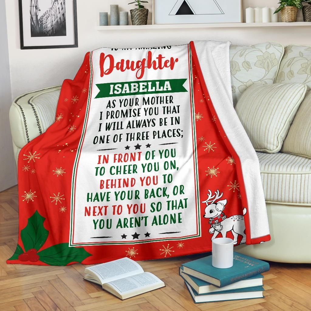 Amazing Daughter Sherpa Fleece Blanket