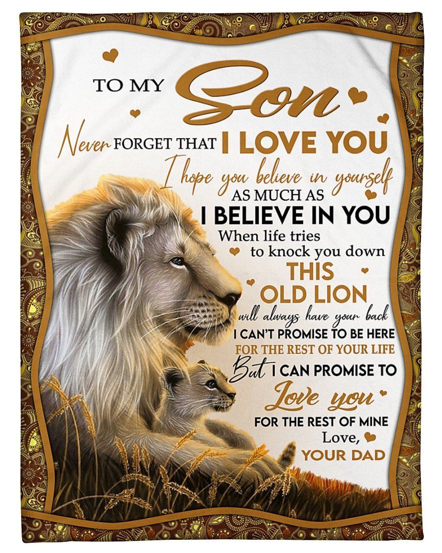 Amazing Gift For Son I Love You To The Moon And Back Fleece Blanket Fleece Blanket