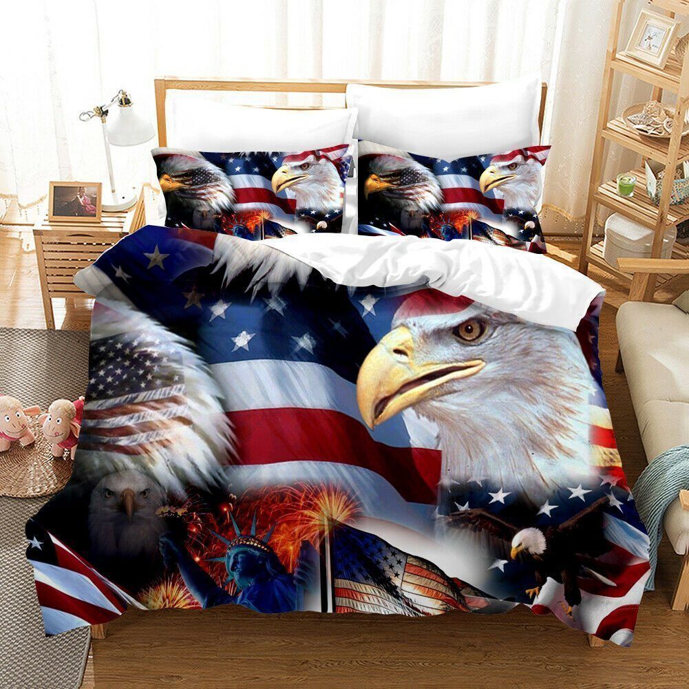America Eagle Bedding Set