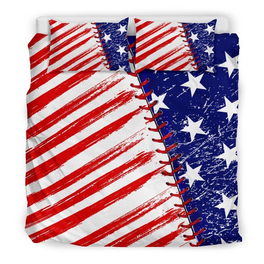 American Baseball Bedding Set