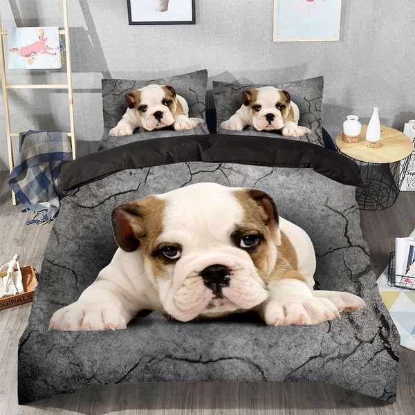 American Bulldog Bedding Set