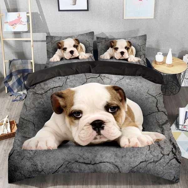American Bulldog Bedding Set