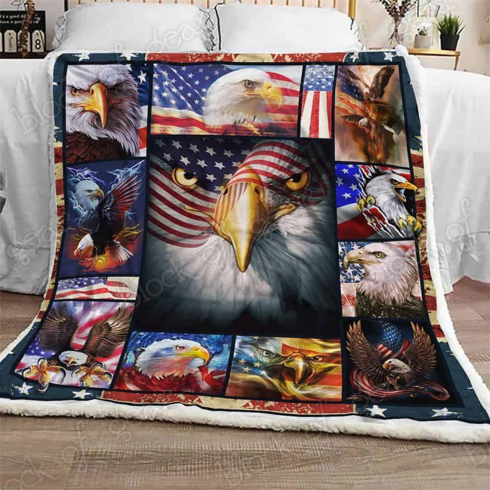 American Eagle Fleece Blanket