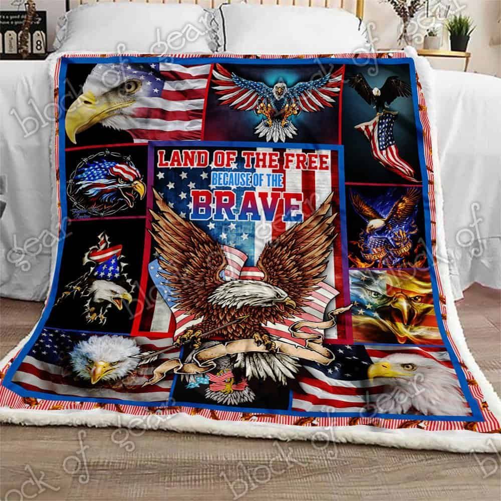 American Eagle Fleece Blanket
