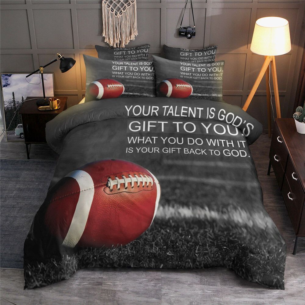 American Football Bedding Set