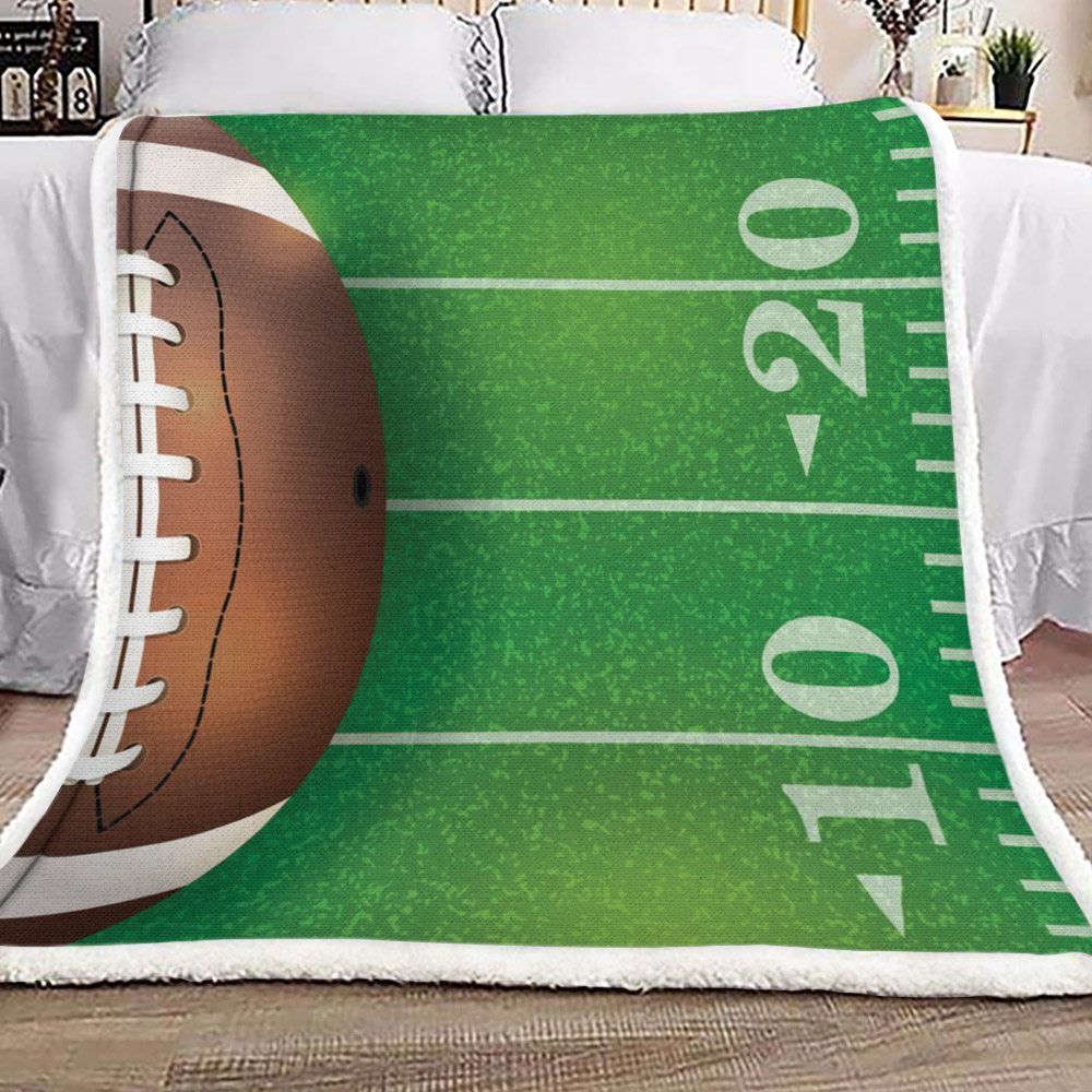 American Football Sherpa Fleece