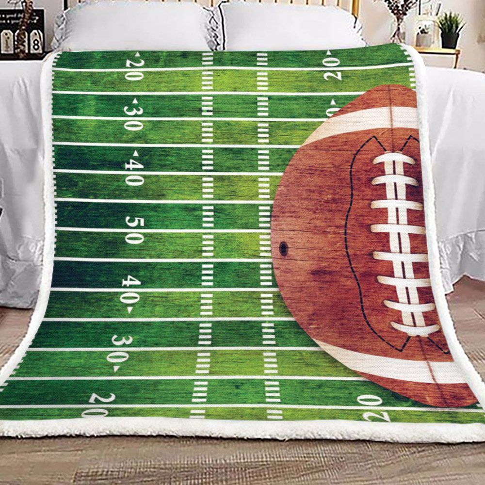 American Football Sherpa Fleece