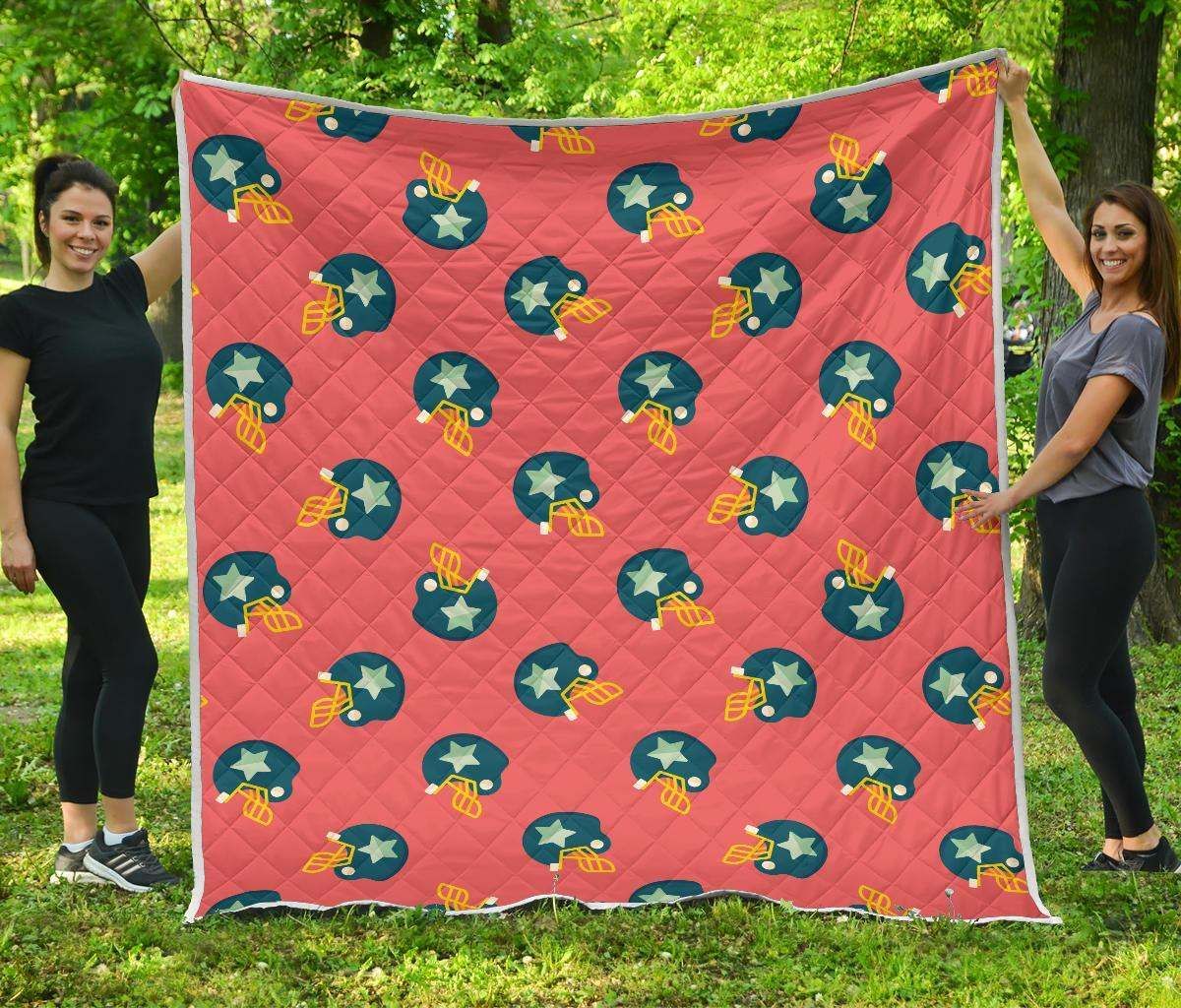 American Football CL12100014MDQ Quilt Blanket