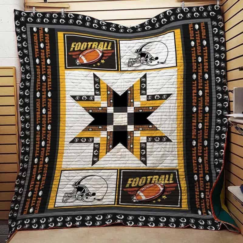 American Football CLA1610467Q Quilt Blanket