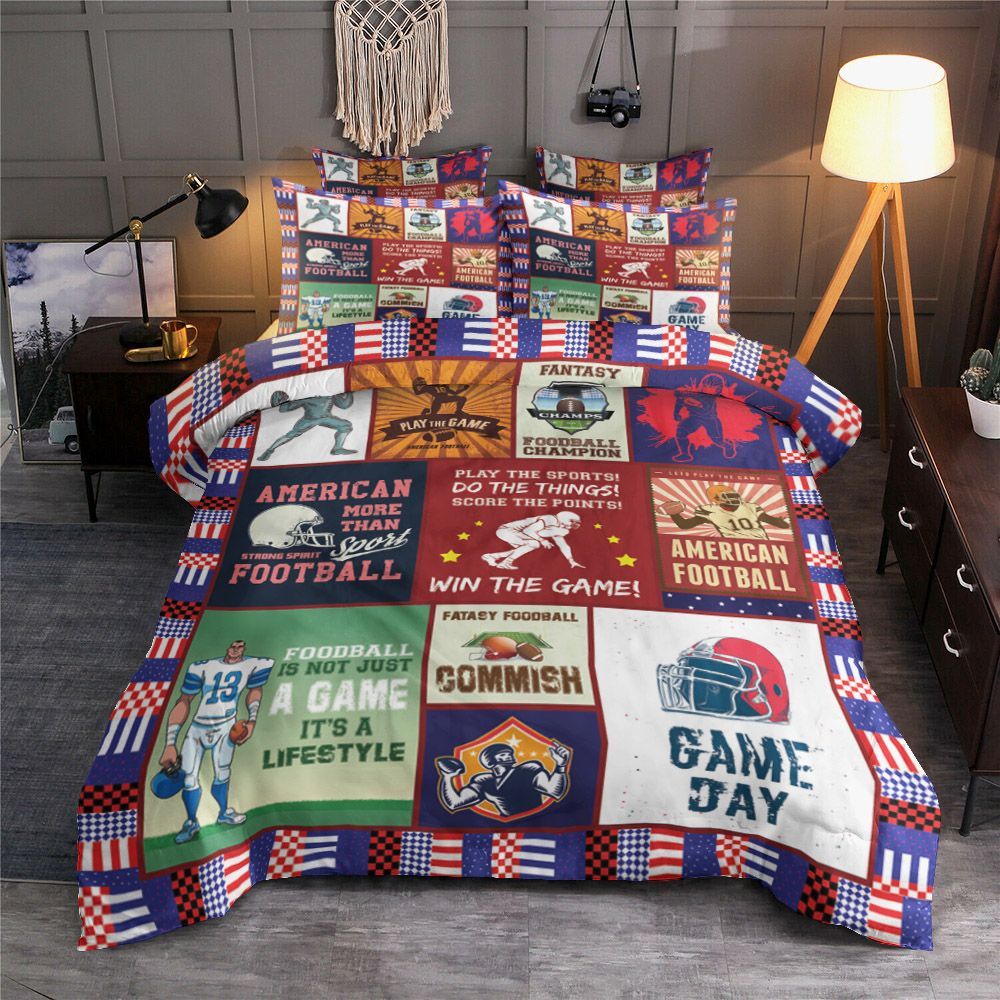 American Football Bedding Set