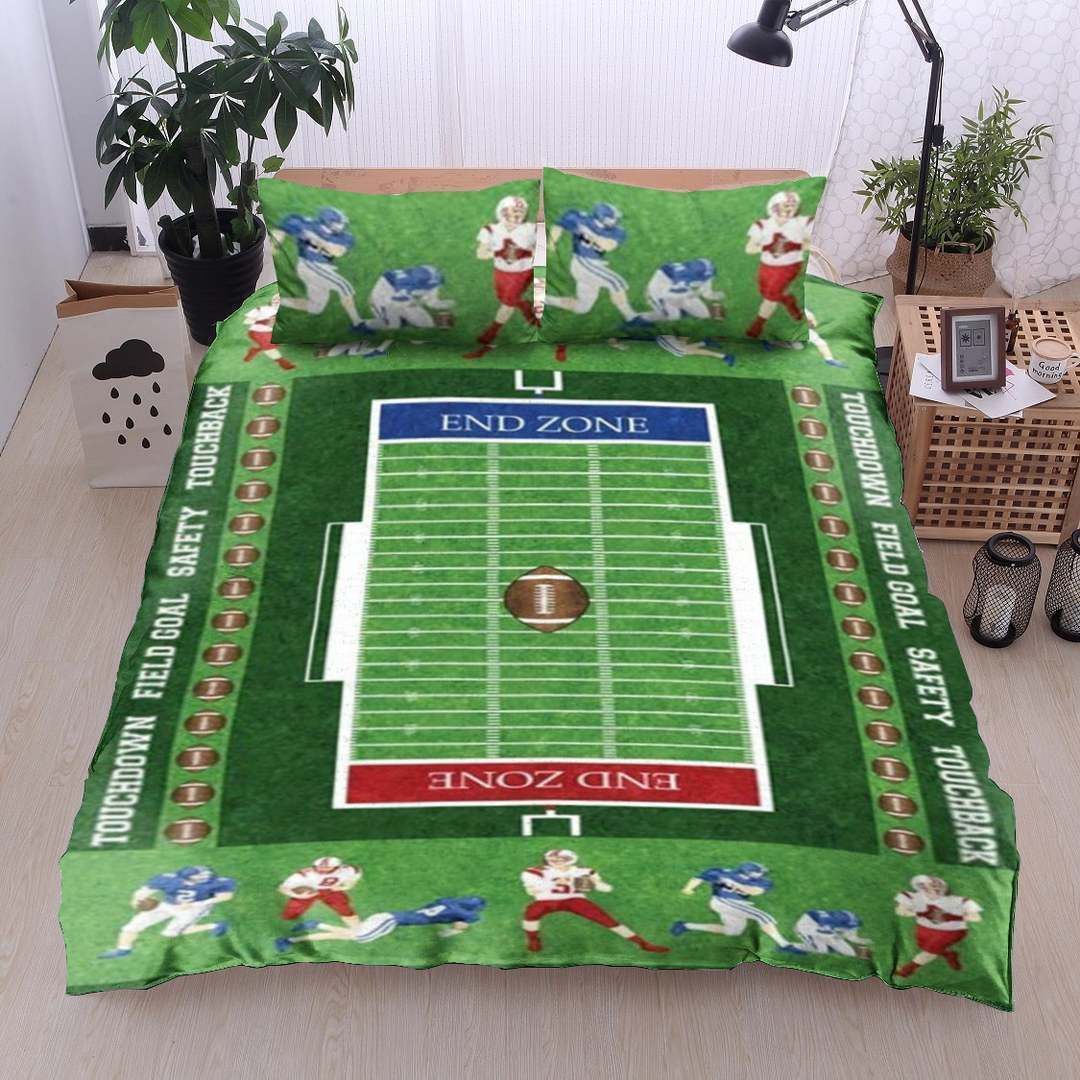 American Football End Zone Bedding Set