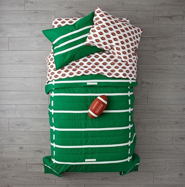 American Football Field Bedding Set