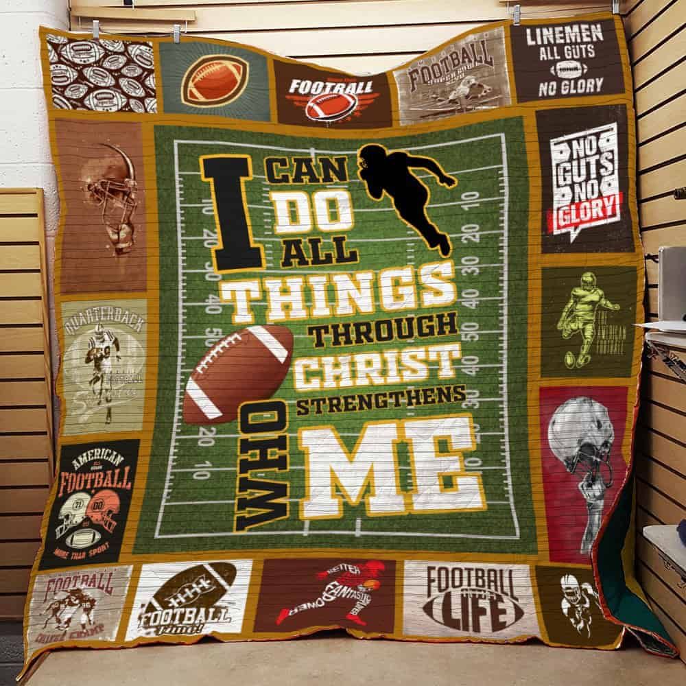 American Football Quilt Blanket DHC0502845TD