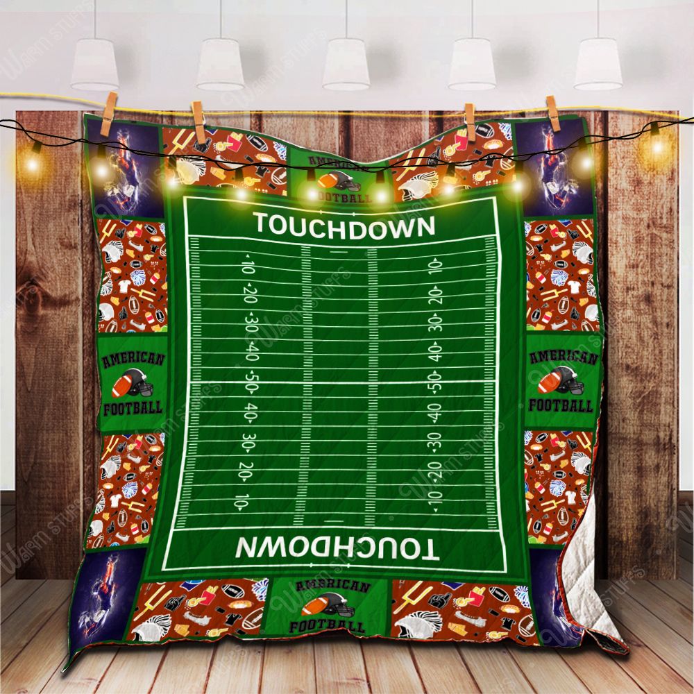 American Football Quilt Blanket Lp2 Dhc1312450Dd