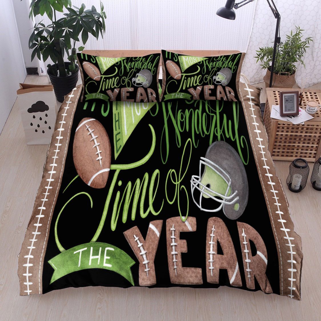 American Football Time Bedding Set