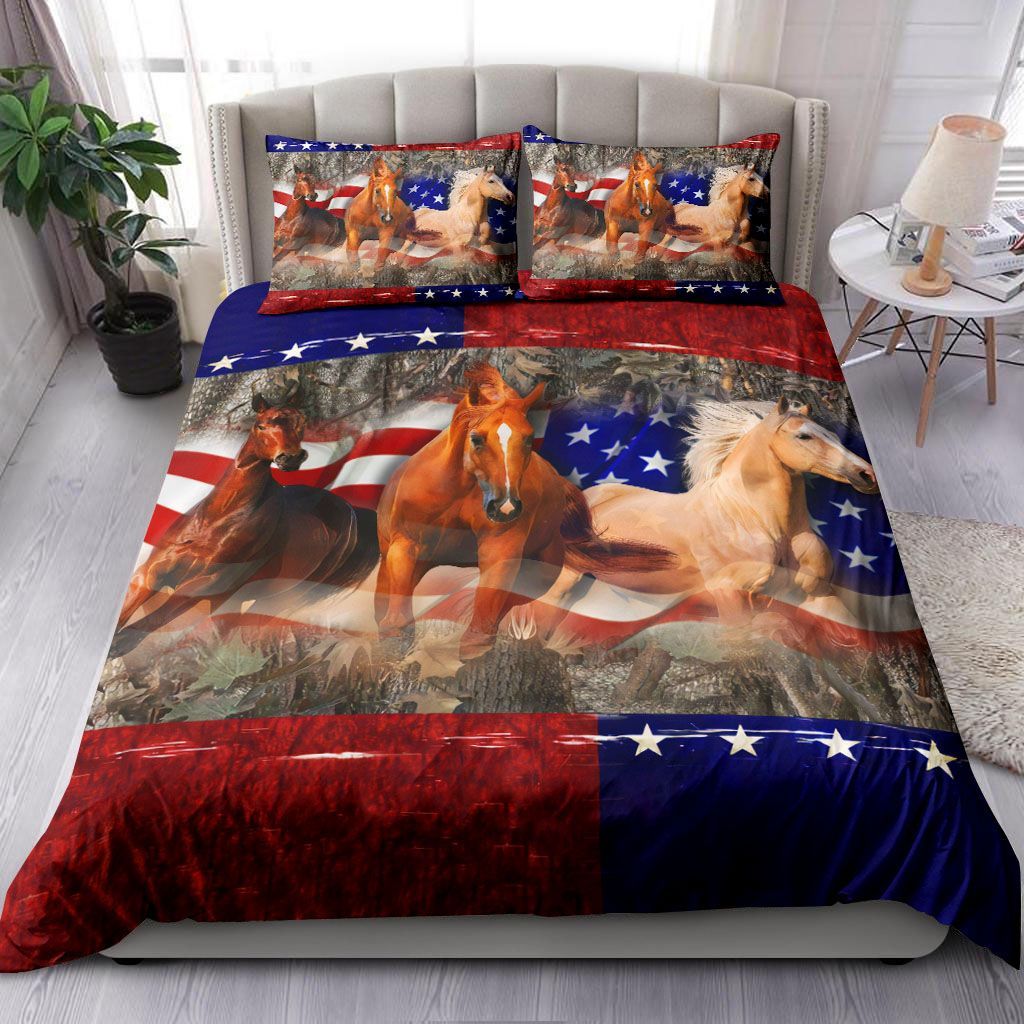 American Horse Bedding Set