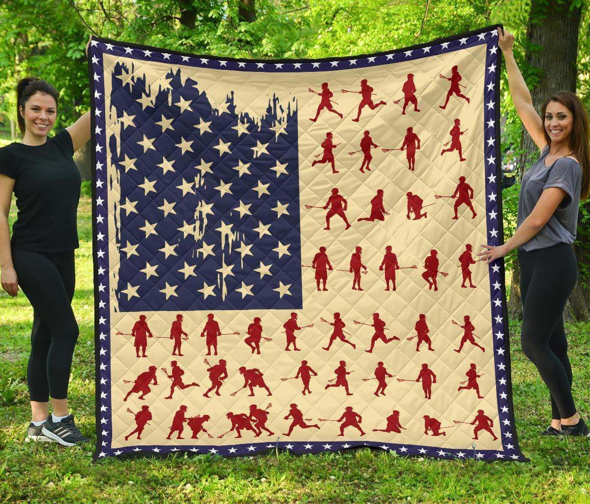American Lacrosse GS-CL-KC0307 Quilt Blanket