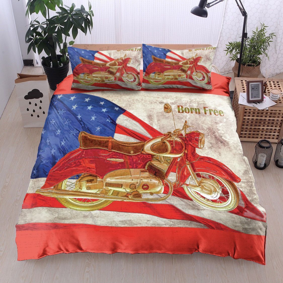 American Motor  Bedding Set