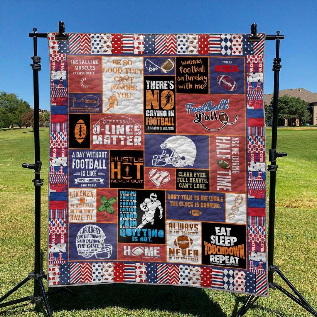 Americanfootball TD2809003 Quilt Blanket